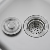 Outdoor Movable Kitchen Sink Patio Modular Kitchen Sink Station with Cabinet for Garden, Patio, N719P244793B