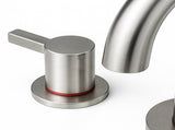 8-Inch Widespread Lavatory Faucet, 2-Handle 3-Hole with 360&deg Spout Vanity and Pop-Up Drain, 72809991