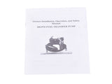 Transfer of Gasoline Diesel Kerosene 12V 15 GPM Fuel Transfer Pump Nozzle Kit 27750119