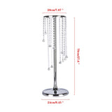2 Pcs 27.6inch Tall Wedding Flower Vase Holder Table Centrepiece Display Vase Metal Flowers Stand 17591900