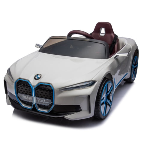 ZUN Licensed BMW I4,12v Kids ride on car 2.4G W/Parents Remote Control,electric car for kids,Three speed W1396104253