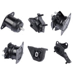 ZUN Set of 6 Engine Motor & Mount A4517 A4516 for Honda Accord 2.4L 2003-2007 Auto 05749091