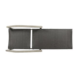 HAMPTON WOOD WICKER CHAISE LOUNGE 63763.00LMBLK
