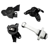4x Engine Motor & Trans Mount Set For Hyundai Sonata 2011-2014 Sedan 4-Door 2.4L 2359CC l4 GAS DOHC 45437950