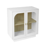 Storage Cabinet with Acrylic Door for Living Room, Dining Room, Study W688127147