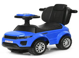 3-in-1 Kids Ride On Push Car for 12-36 Months Removable Handle Anti-Roll Board Horn Music Blue 58900807