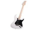 GST Stylish Electric Guitar Kit with Black Pickguard White 34506493