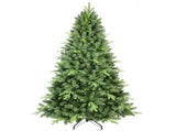Artificial 7ft Green Christmas Tree with 1875PVC/Hard Needle Mixed Branch Tips, memory wireiron 81658317