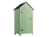 Fir wood Arrow Shed with Single Door Wooden Garden Shed Wooden Lockers 31904383