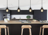 Industrial Black Pendant Light Metal Cage Pendant Lights Dining Room Hanging Lighting Spring 77757571