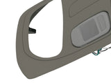 Overhead Console Housing fit for Dodge RAM 1500 2002-2008 Gray LED Light 1DK78TL2AA 33040775