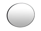 32 x 32 Inch Bathroom Mirror Black Aluminum Frame W99967979