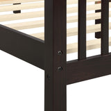 Wood Platform Bed Twin Bed with Headboard and Footboard WF191767AAP