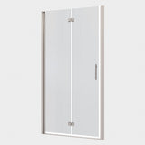 1 3/8" adjustment,universal pivot shower door, with 1/4" tempered glass finish 3072 W2122131060