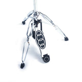 Professional Pedal Control Style Drum High Hat Cymbal Stand with Pedal Silver & Black 85653846