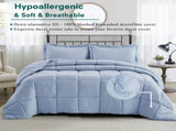 3 Piece Pre Washed Down Alternative Comforter Set with 2 Shams 79420165