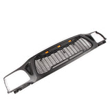 Front Grille Fit For 2001-2004 Toyota Tacoma Mesh Honeycomb Grill with 3 LED Lights W138757777