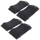 4PACK Tire Saver Ramps,Wheels Tire Saver Ramps,Anti-Slip Hard Plastic Design,Black 96888067