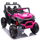24V 400W Kids Ride On Electric UTV W/Parents Remote Control,Four-Wheel Suspension,LED W1578P284294