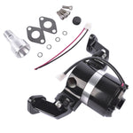 ZUN Electric Water Pump 35 GPM High Flow Chrome for BBC Big Block Chevy 396 427 454 V8 Engines Black 49082572