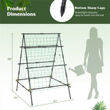 59" Outdoor garden grid with mesh 25409655