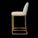 Dining Bar Chairs Set of 2 Modern style bar chairs with simple design, Creative Design comfortable W1727P240719