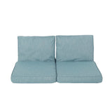 HONOLULU CLUB CHAIR CUSHION SET, BACK CUSHION AND SEAT CUSHION, TEAL, SET OF 2, N775P270231T
