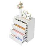 Wood Simple 4-Drawer Dresser White 89025361