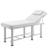 ZUN Professioanl Massage Table , Backrest Adjustable, Removable Headrest, Bottom Shelf Storage , Memory 12189383