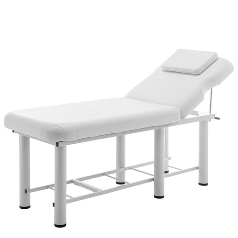 ZUN Professioanl Massage Table , Backrest Adjustable, Removable Headrest, Bottom Shelf Storage , Memory 12189383