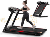 Folding Treadmills for Home - 3.5HP Portable Foldable with Incline, Electric Treadmill for Running 49905196