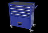 ZUN 4 Drawers Tool Cabinet with Tool Sets--BLUE W110258795