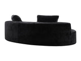 80" 3 Seater Couch for Living Room, Boneless Couch with 2 Pillows,Upholstered Floor Sofa W5515P566349