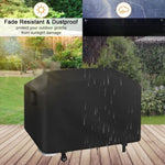 ZUN Grill Cover for Outdoor BBQ Cover 58*24*46 inch BBQ Covers Waterproof Heavy Duty Gas 40513893