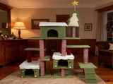 Wide Christmas Cat Tree Tower for Indoor Cats W243P382868