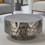 CT-90-30-30 Modern Style Coffee Table made with Metal in Nickel B009P345164