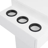 15 cm P2 density board pitted surface 2 drawers 1 door 6 hair dryer double ear cabinet with lock 42634476