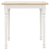 ZUN Natural and White Dining Table B062P145673