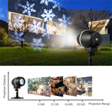 Christmas snowflake LED floodlight 57606186