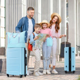 2 Piece Luggage Set with Bags Expanable Spinner Wheels ABS Lightweight Suitcase with TSA Lock N732P198744N