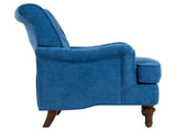 Accent Chair With Comfy Chenille Club Fabric,Comfy Upholstered Living Room Arm Chair,Springs W3042P390762