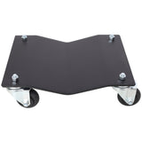 2PACK 2500lbs Capacity Professional Steel Vehicle Dollies,Heavy Duty Wheel Dolly,Car Dolly,Steel W465P262028