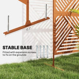 Garden Decorative Fence Panel 08890103