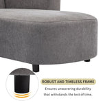 ZUN Luxury Modern Style Living Room Upholstery Sofa 82262247