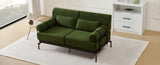 Modern Loveseat Sofa 59" Sofa Couch 2-Seater Sofa with Flexible USB Ports , Unique Cylindrical N719P290584F