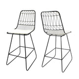 NIEZ COUNTER STOOL 63918.00BLKIVY