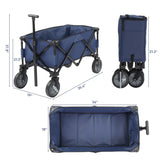 Collapsible Outdoor Wagon Blue 34254163