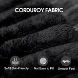 Cloud Sofa,Corduroy Fabric,Deep Seat Couches,Double-layer design,Removable Cushion,No Assembly, DIY W2824P324519