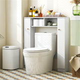 ZUN Independent toilet bathroom cabinet 50057157