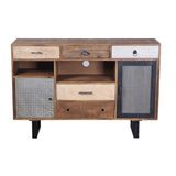 31.5x17.5x31.5" Rustic 2-Drawer Kitchen Island W2078P174944